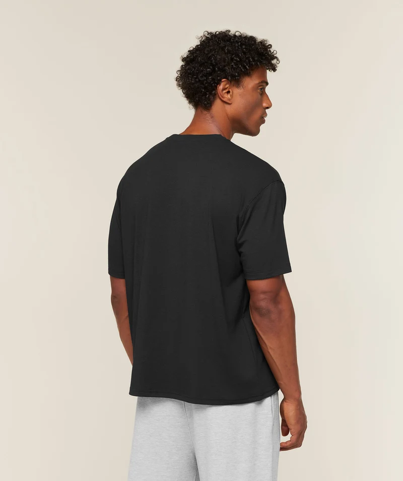 Gymshark Campus Crest T-Shirt - Black