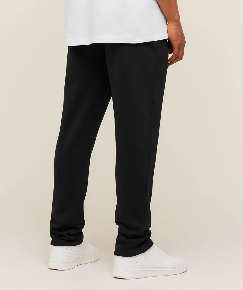 Gymshark Crest Tapered Joggers - Black