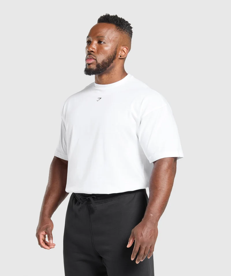 Gymshark Break Your Barriers T-Shirt - White