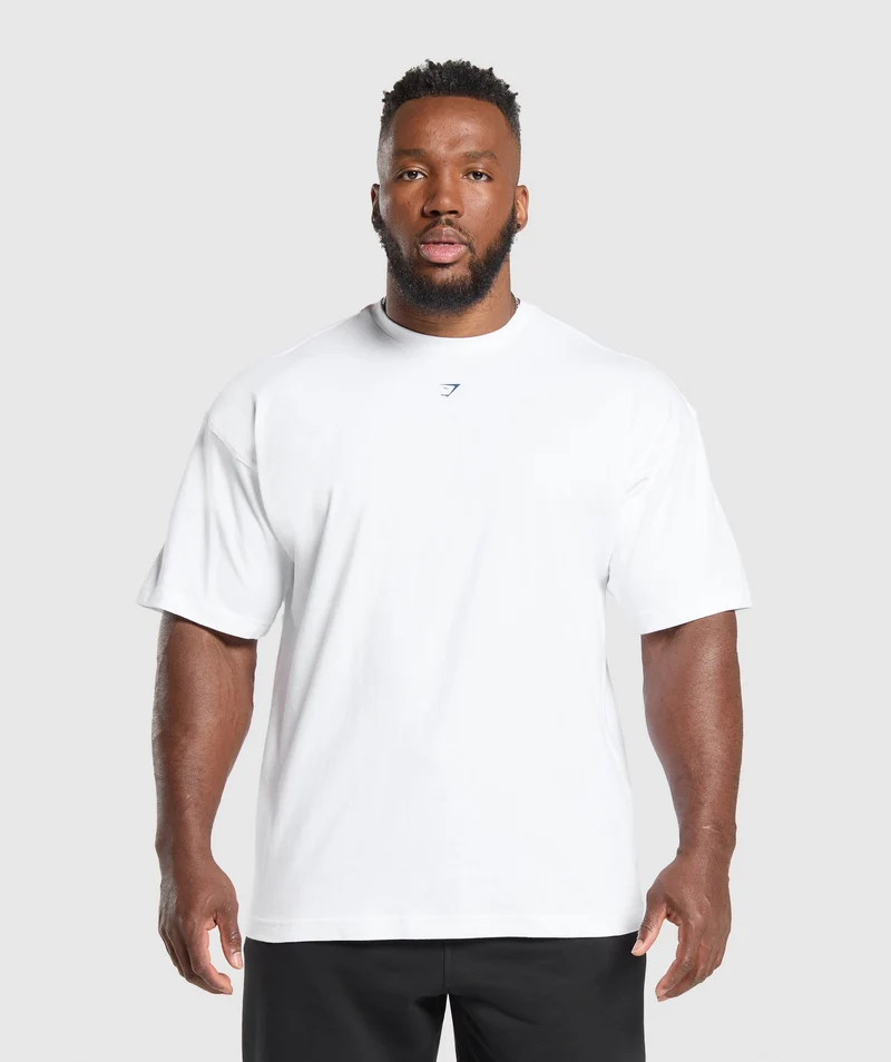 Gymshark Heavy Duty T-Shirt - White