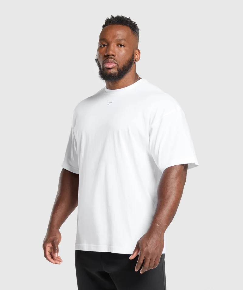 Gymshark Heavy Duty T-Shirt - White