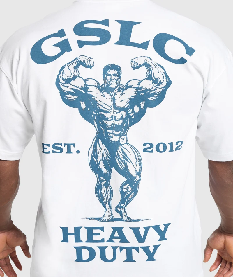 Gymshark Heavy Duty T-Shirt - White