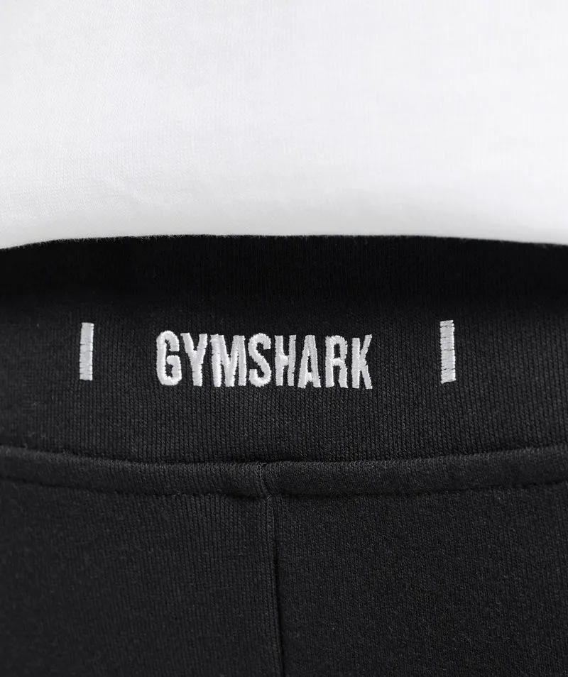 Gymshark Rest Day Essentials Straight Leg Joggers - Black