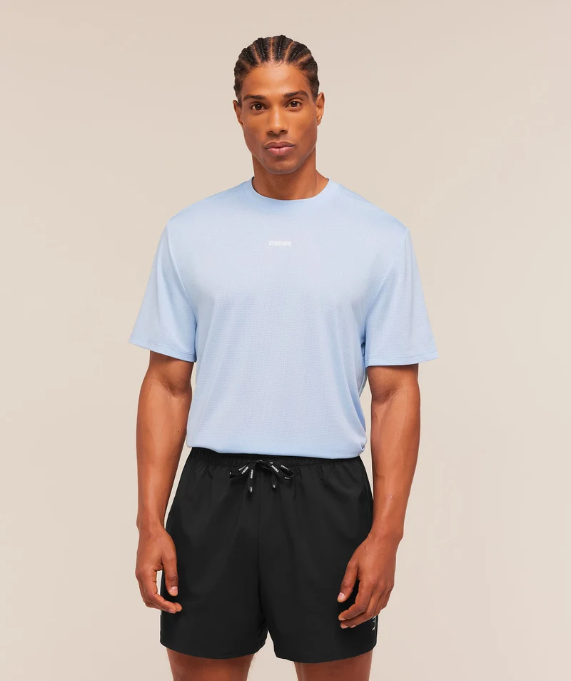 Gymshark Train T-Shirt - Tranquil Blue