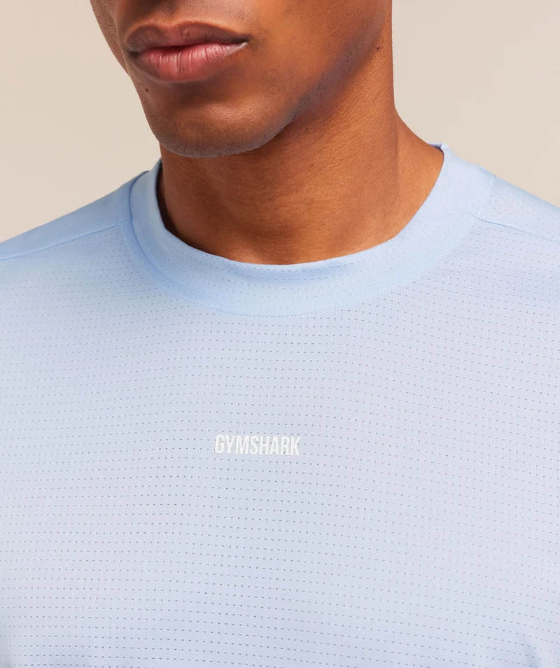 Gymshark Train T-Shirt - Tranquil Blue