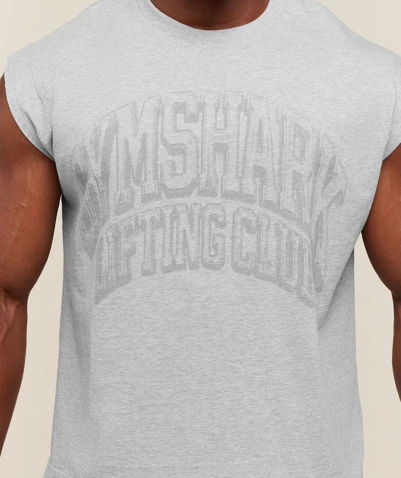 Gymshark GSLC Cut off tank - Soft Grey Marl