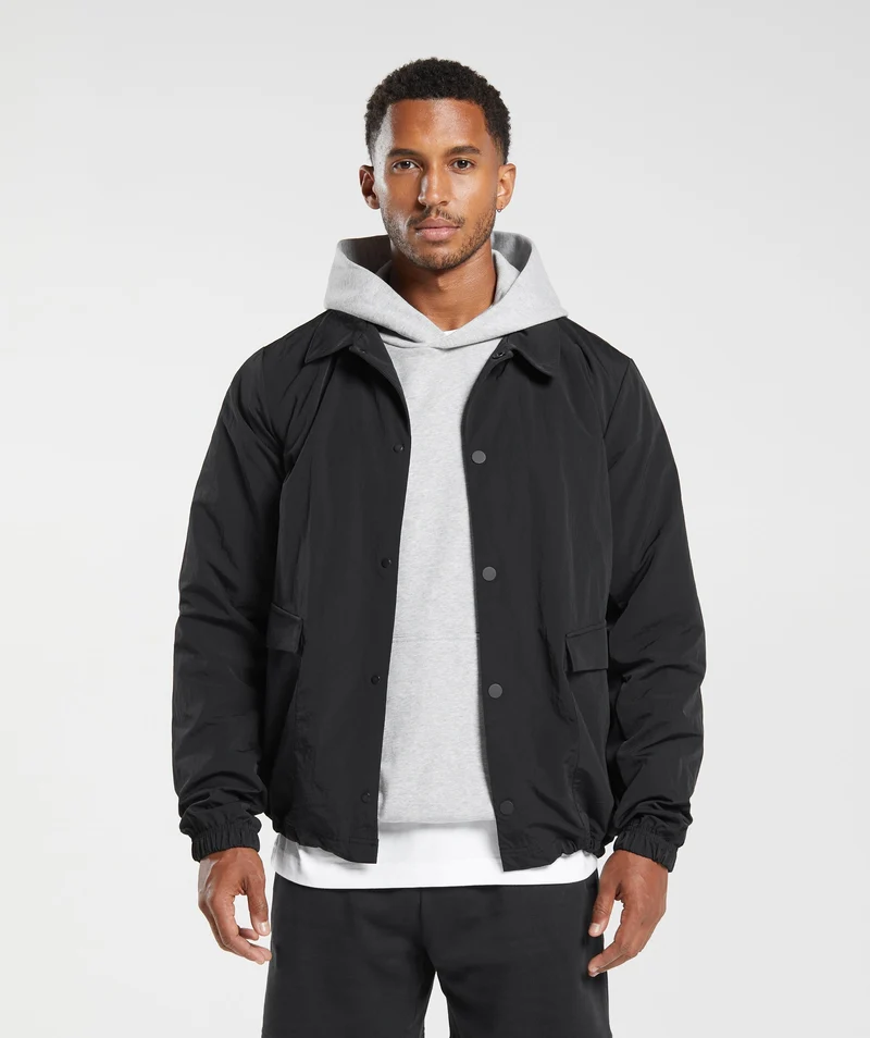 Gymshark Rest Day Commute Jacket - Black