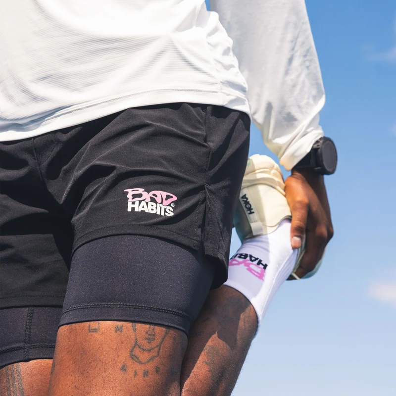 Bad Habits Running Socks