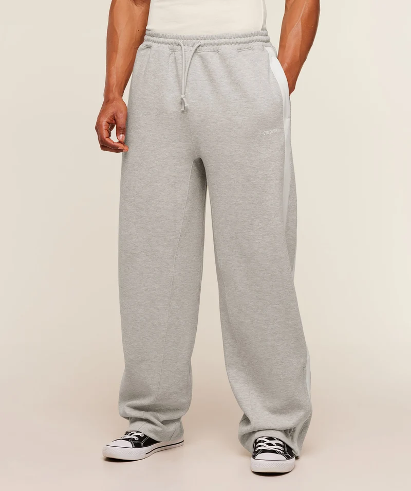 Gymshark x CBUM Straight Leg Jogger - Bros Stone Grey Marl