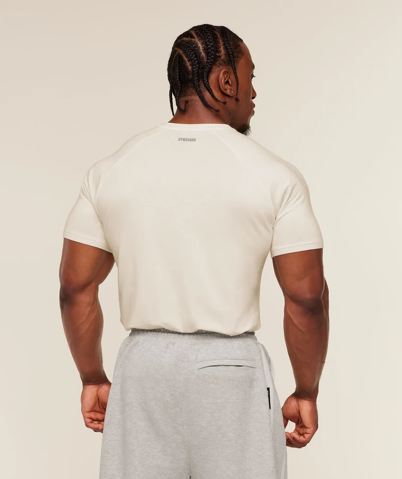Gymshark x CBUM Essential T-Shirt - Soft White