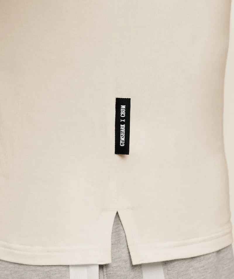 Gymshark x CBUM Essential T-Shirt - Soft White