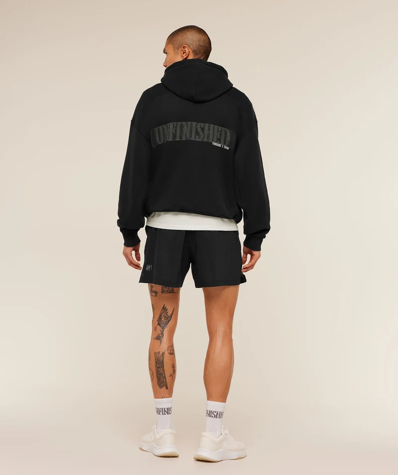 Gymshark x CBUM Washed Hoodie - Black