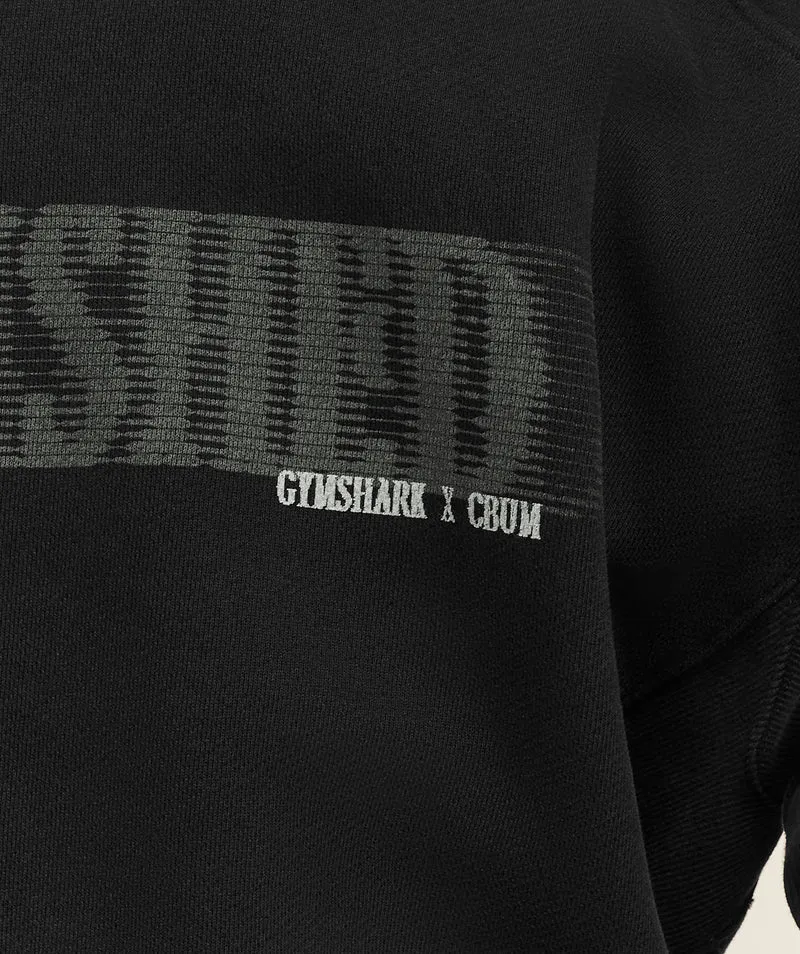 Gymshark x CBUM Washed Hoodie - Black
