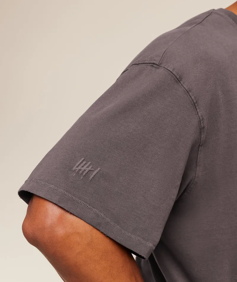 Gymshark x CBUM T-Shirt - Greyed Purple