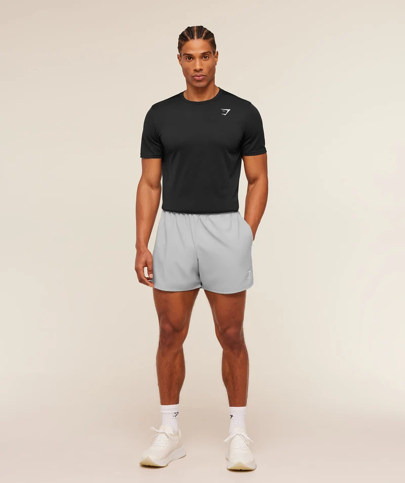 Gymshark Arrival 5" Shorts - Stratus Grey