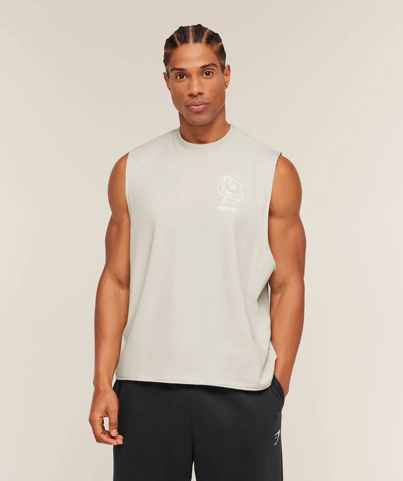 Gymshark Performance Tank - Tinted White