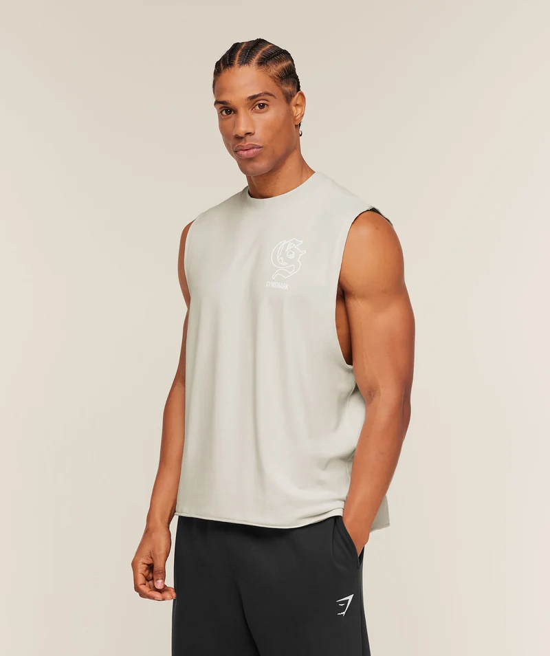 Gymshark Performance Tank - Tinted White