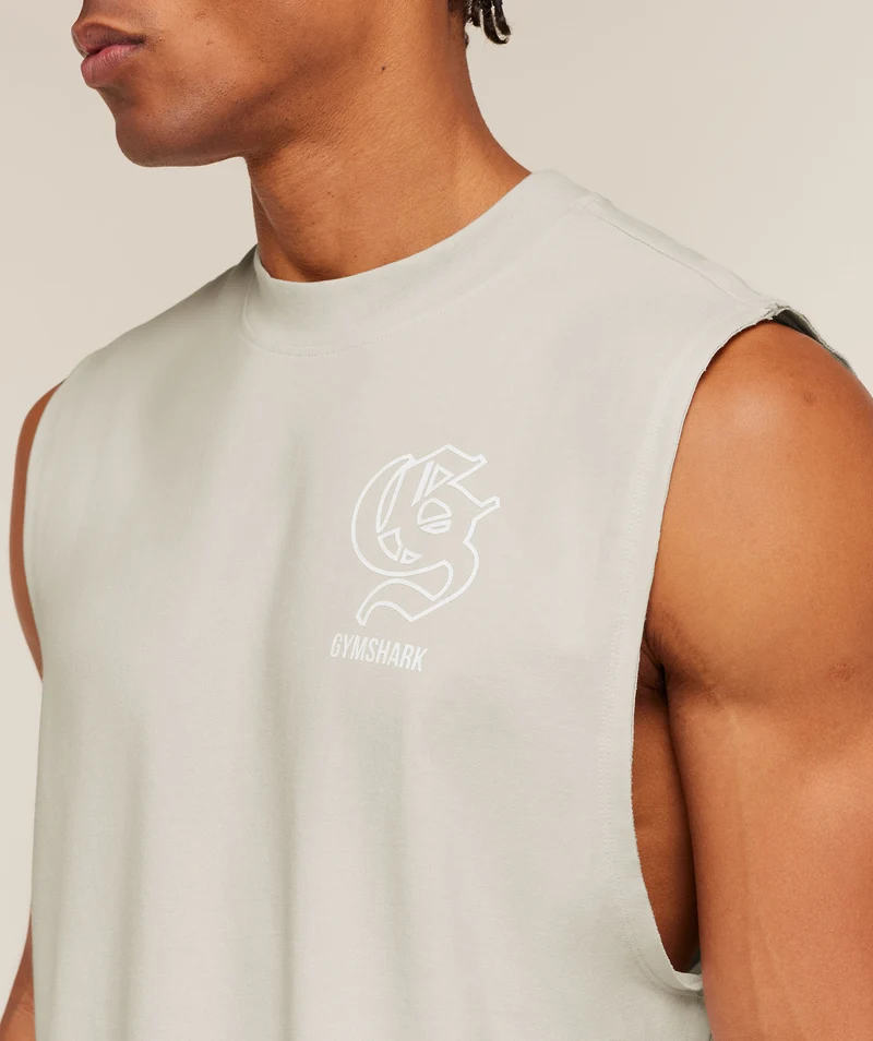 Gymshark Performance Tank - Tinted White