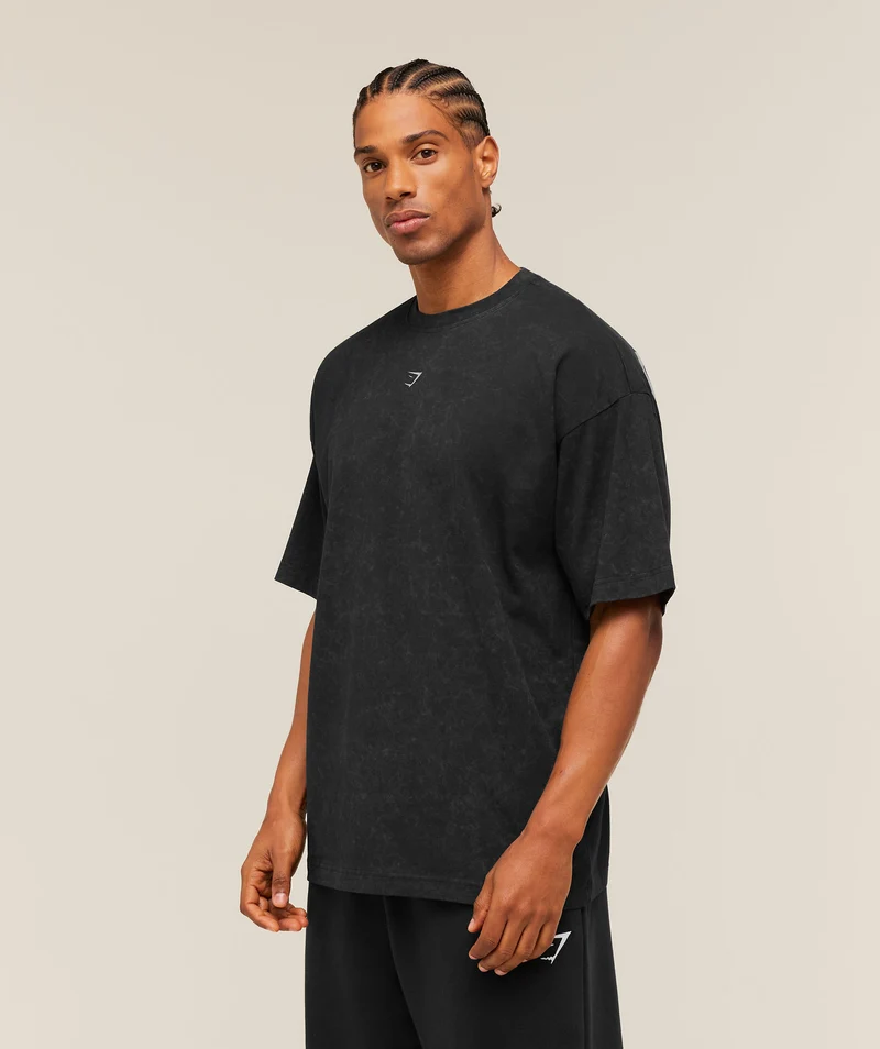 Gymshark x Frazetta Power T-Shirt - Black
