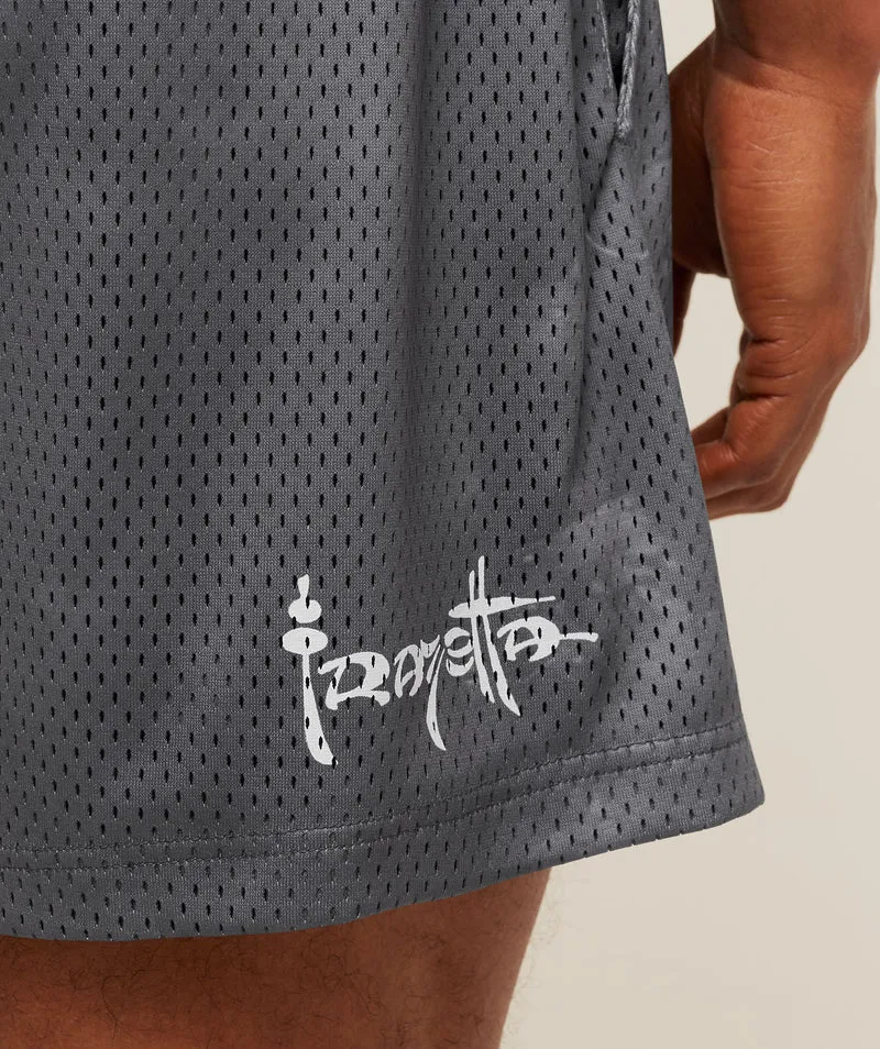 Gymshark x Frazetta Power Shorts - Onyx Grey