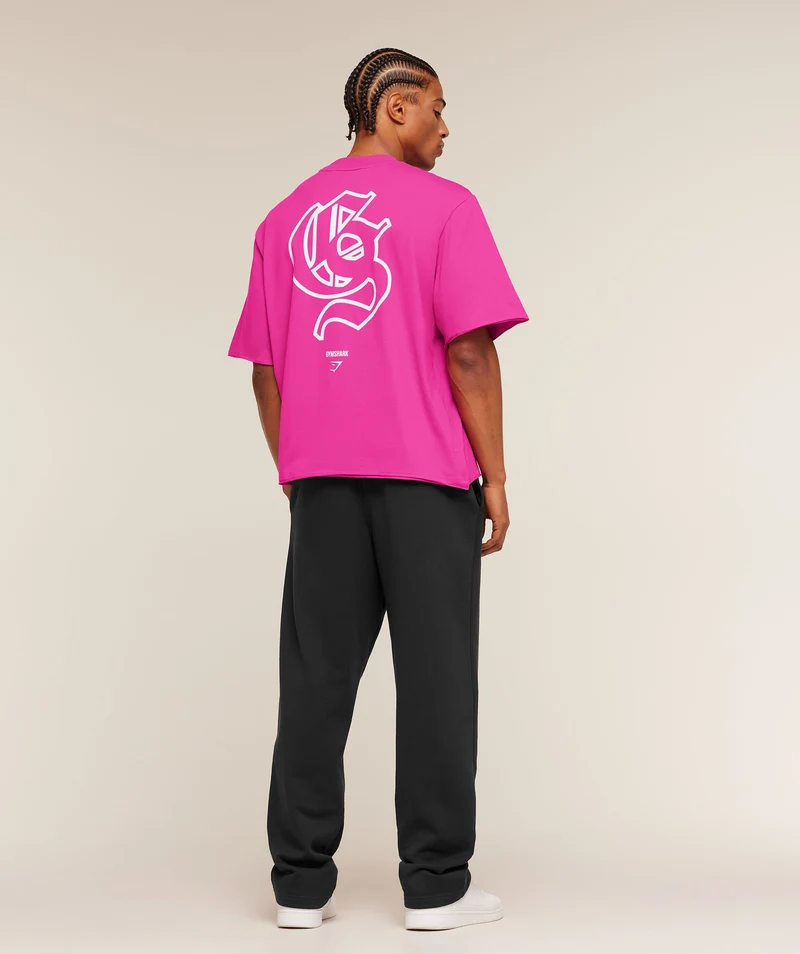 Gymshark Performance T-Shirt - Super-Set Pink