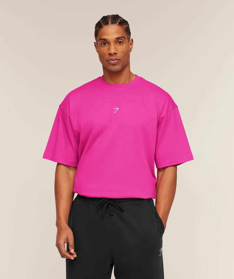 Gymshark Atlas T-Shirt - Super-Set Pink