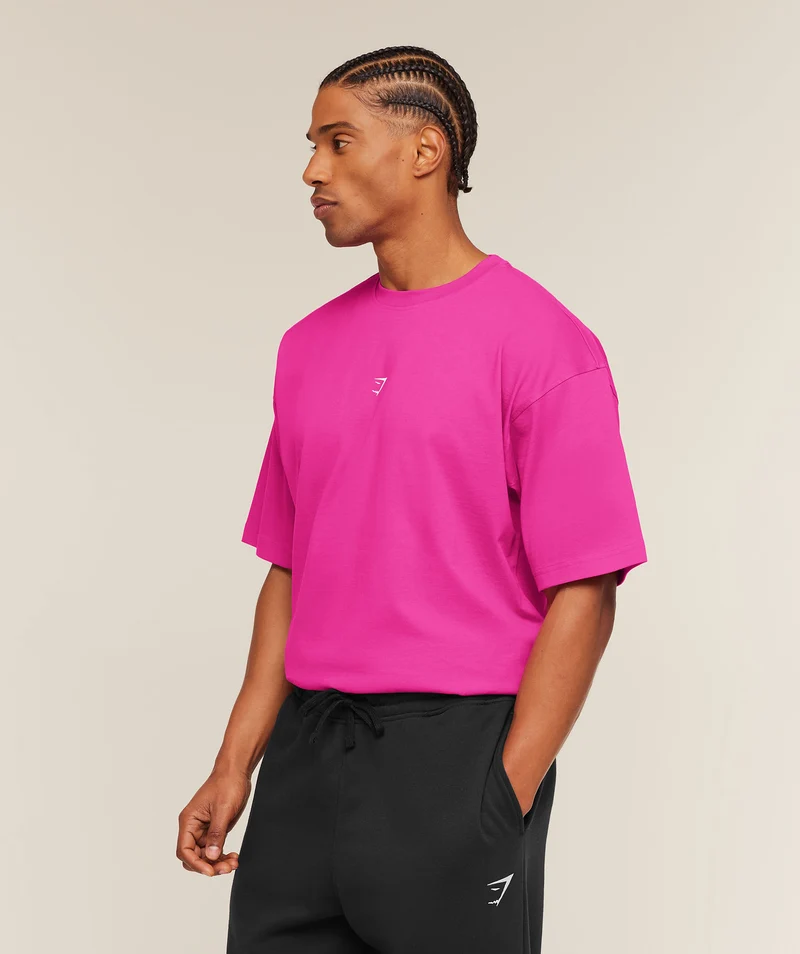 Gymshark Atlas T-Shirt - Super-Set Pink