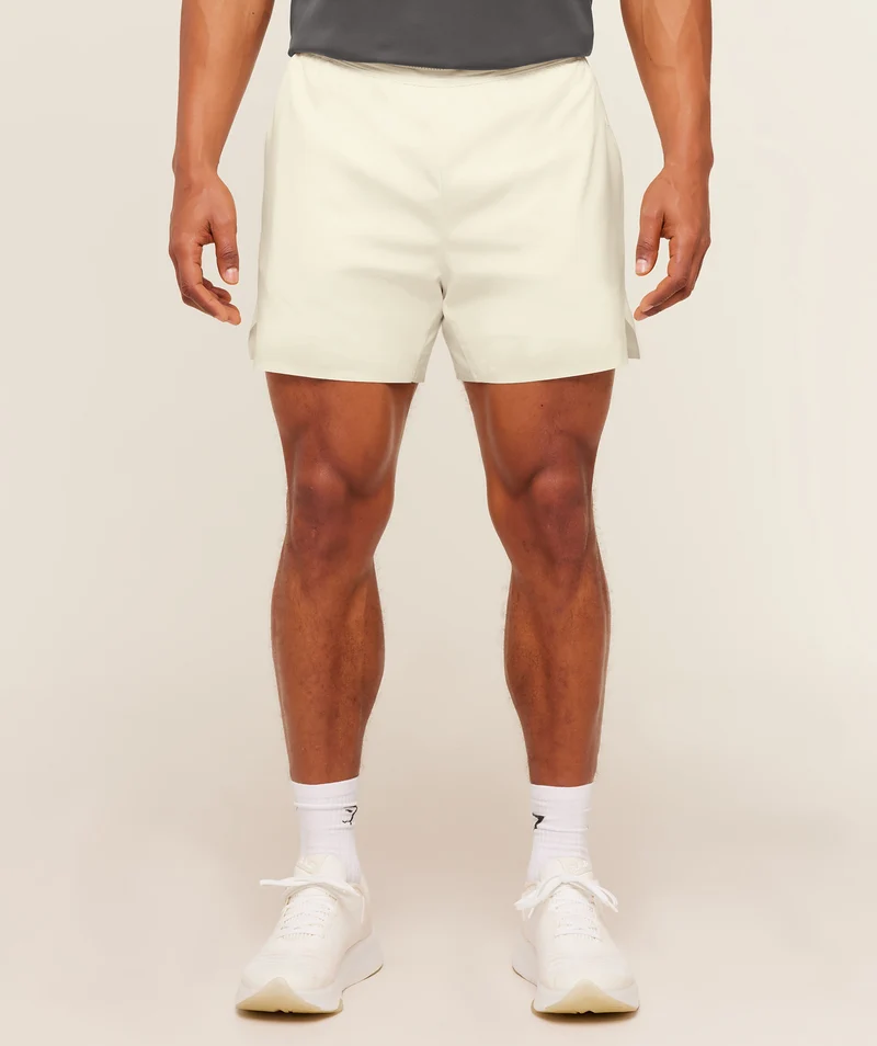 Gymshark Evolve 5" Short - Soft White