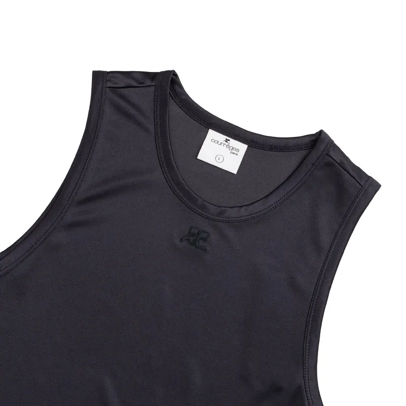 Courreges Football Jersey Tank Top