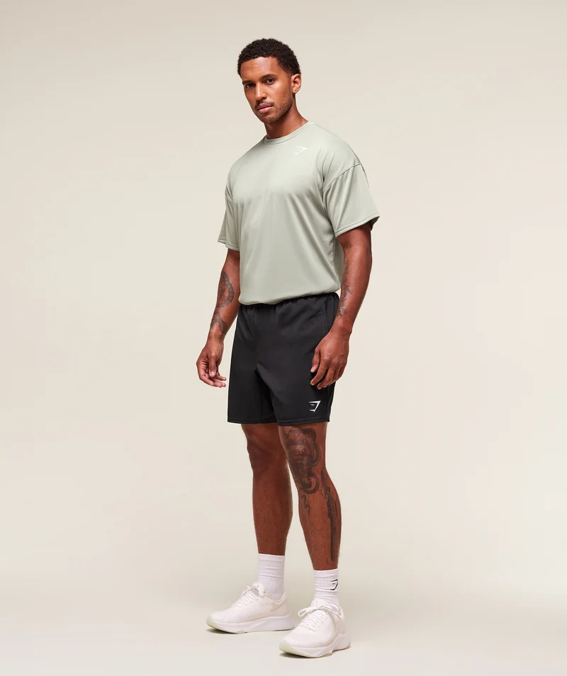 Gymshark Arrival Oversized T-Shirt - Stone Grey