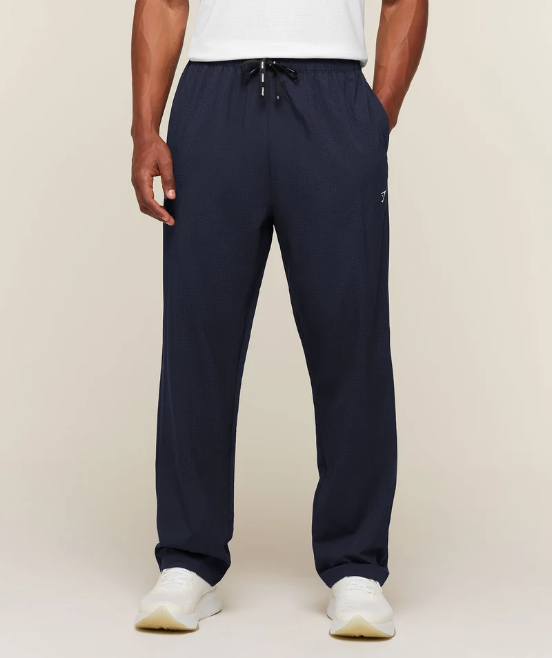 Gymshark Perforated Train Pants - Heavy Blue