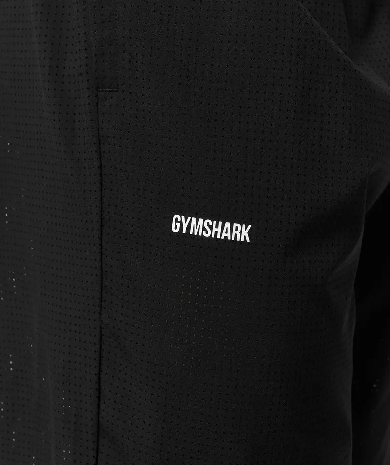 Gymshark Perforated Train Pants - Black