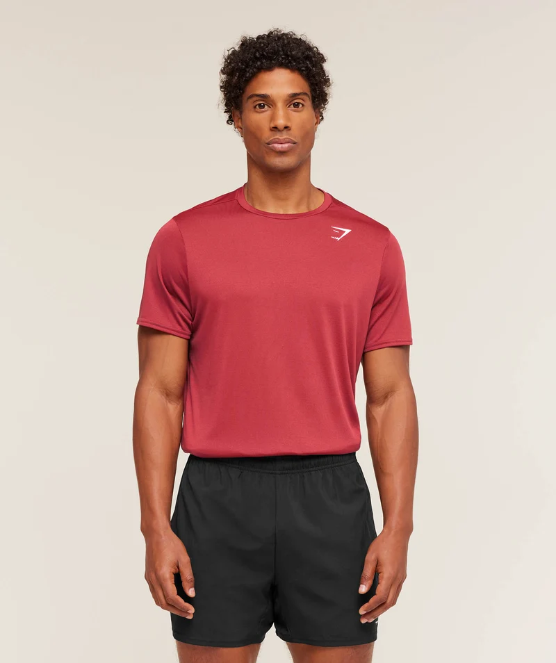 Gymshark Arrival T-Shirt - Athletic Burgundy