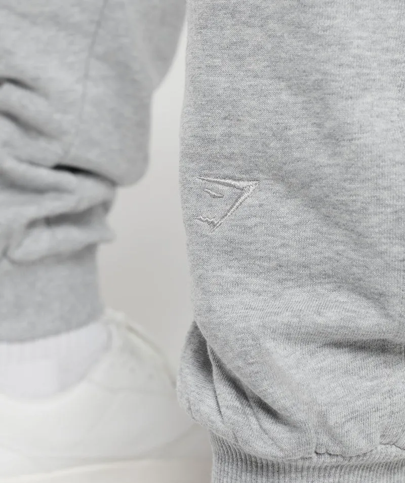 Gymshark Rest Day Essentials Cargo Joggers - Light Grey Core Marl