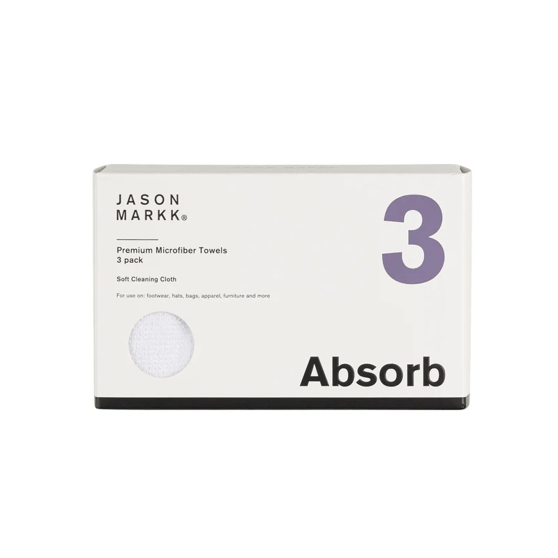 Jason Markk Premium Microfiber Towel 3 Pack