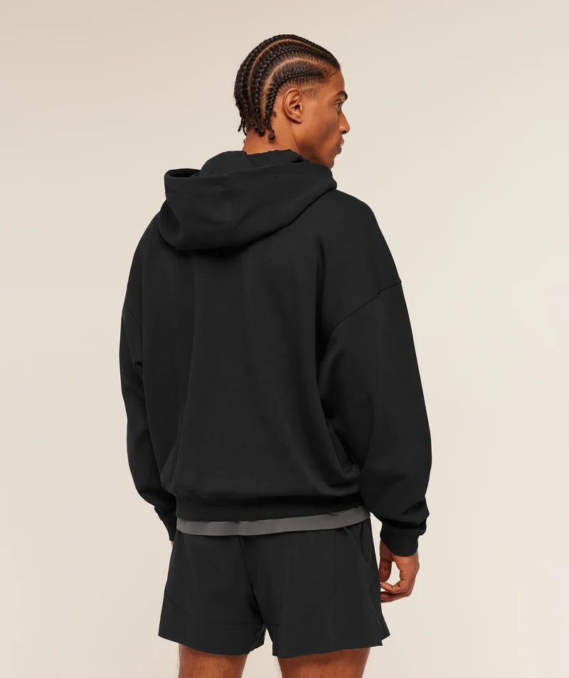 Gymshark Evolve Lightweight Zip Through Hoodie - Black