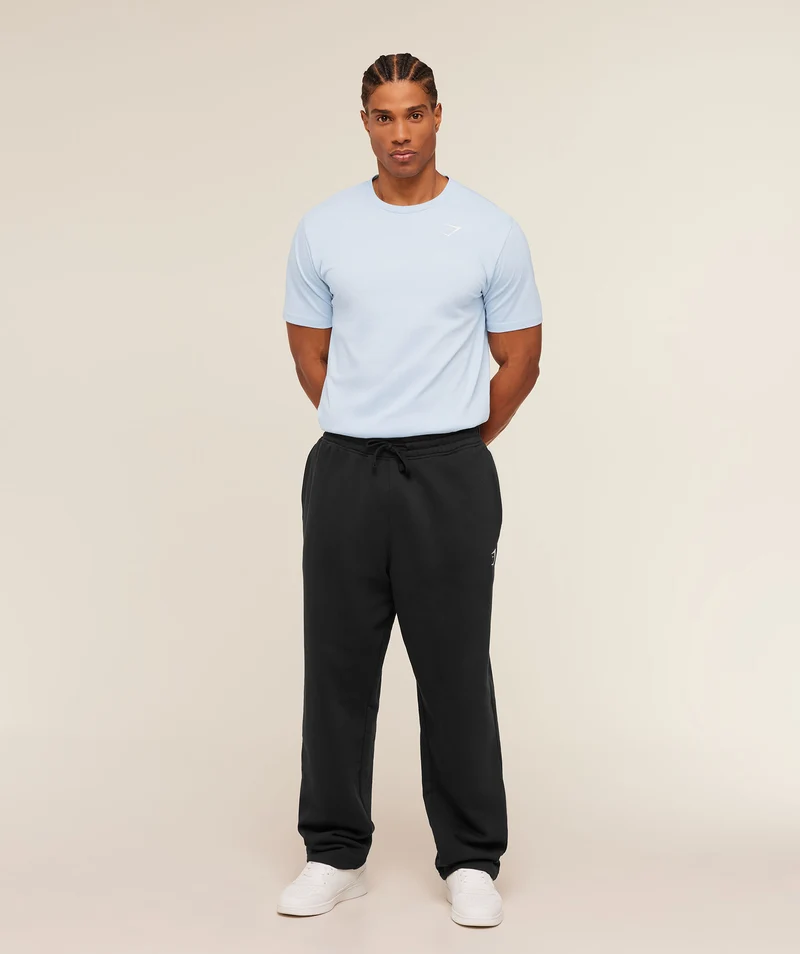 Gymshark Crest T-Shirt - Chilled Blue