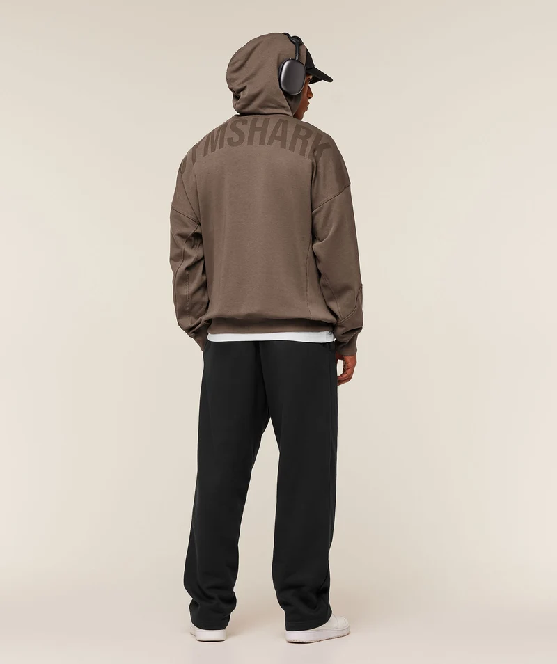 Gymshark Power Oversized Hoodie - Soft Brown