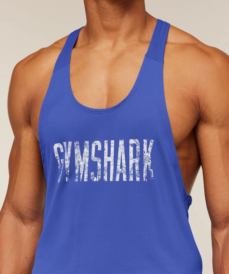 Gymshark Accent Tank - Force Blue