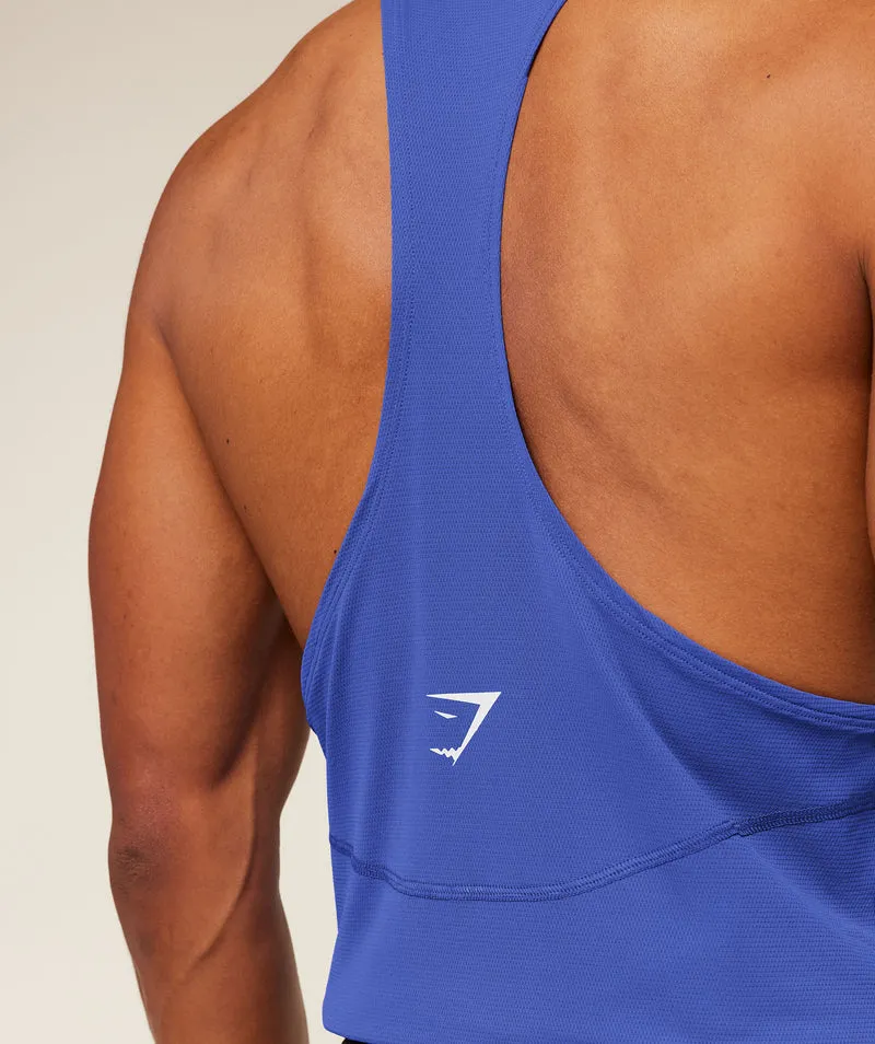 Gymshark Accent Tank - Force Blue