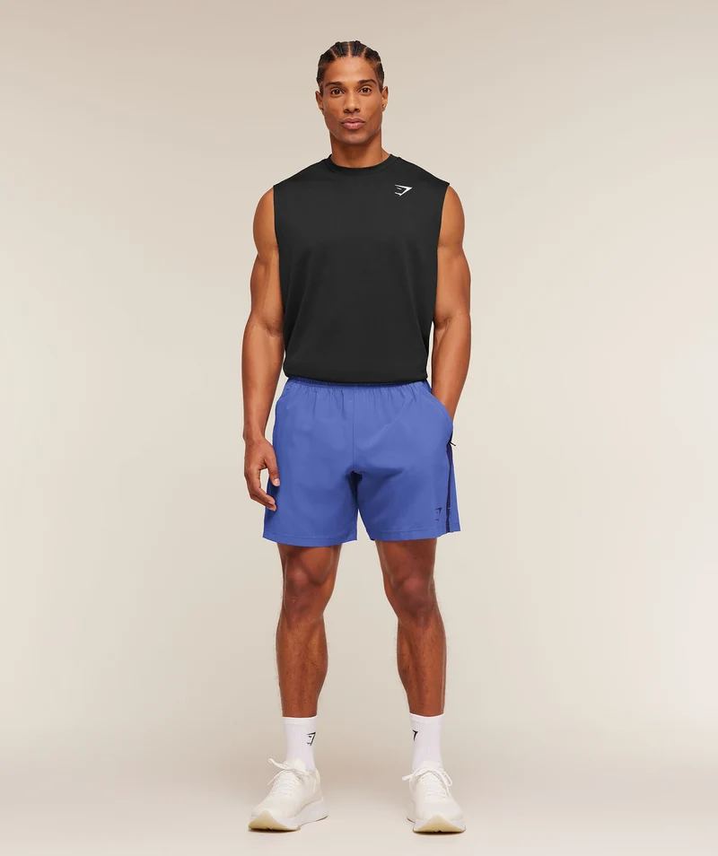 Gymshark Sport 7" Shorts - Force Blue/Indigo Purple