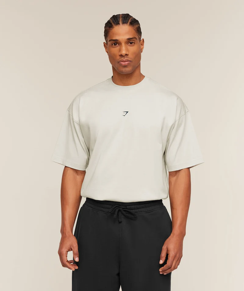 Gymshark Atlas T-Shirt - Tinted White