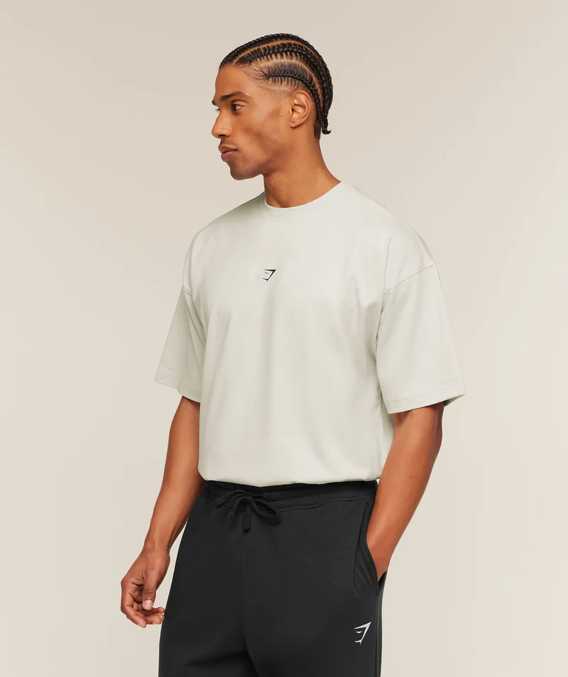 Gymshark Atlas T-Shirt - Tinted White
