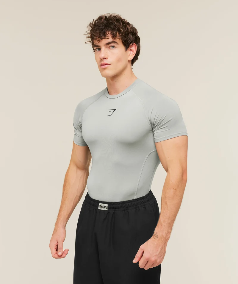 Gymshark Element Baselayer T-Shirt - Smokey Grey