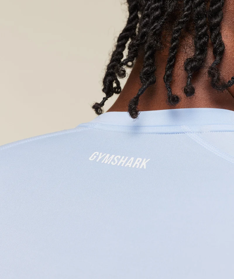 Gymshark Element Baselayer T-Shirt - Tranquil Blue