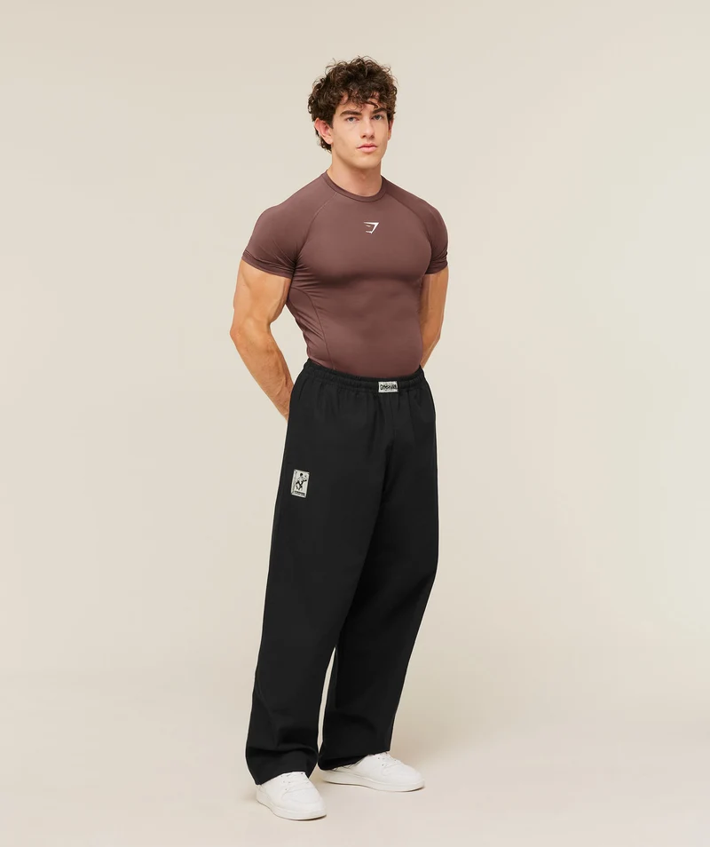 Gymshark Element Baselayer T-Shirt - Espresso Brown