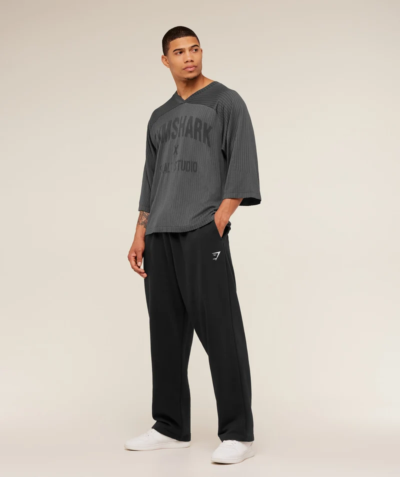 Gymshark x Saalt Studios Seamless Jersey - Asphalt Grey/Pitch Grey
