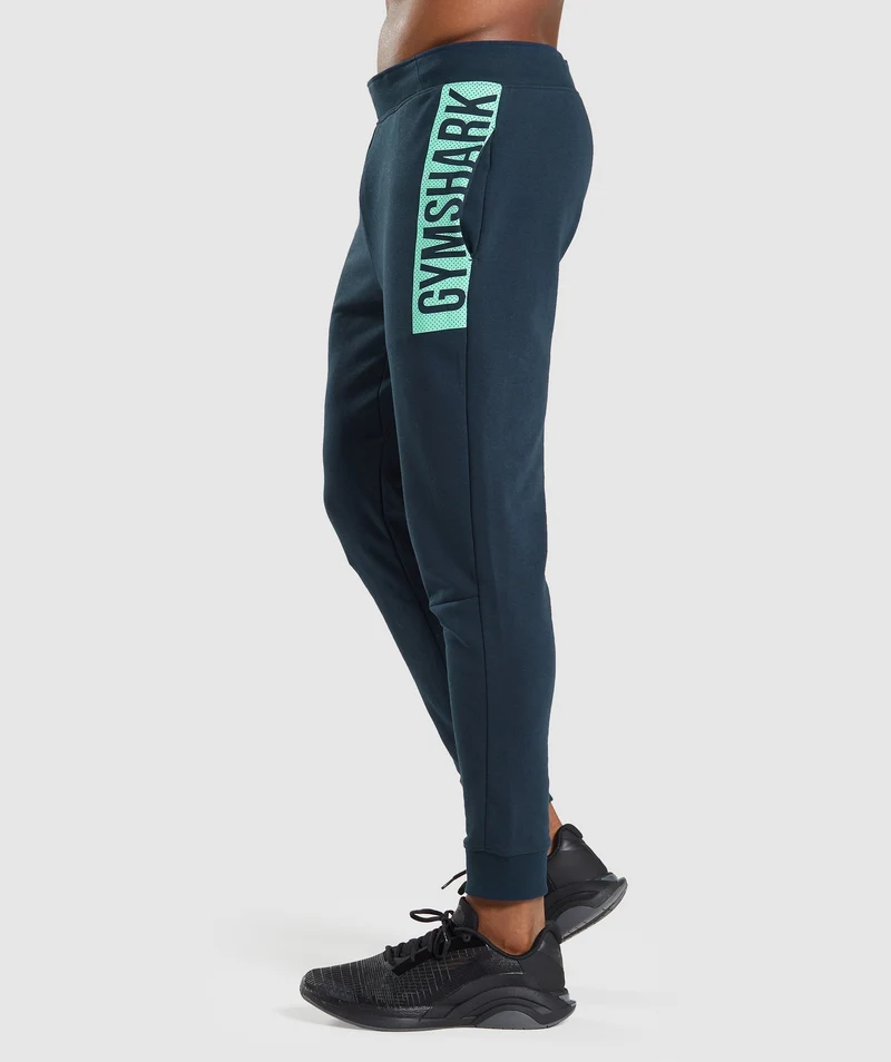 Gymshark Bold Joggers - Navy