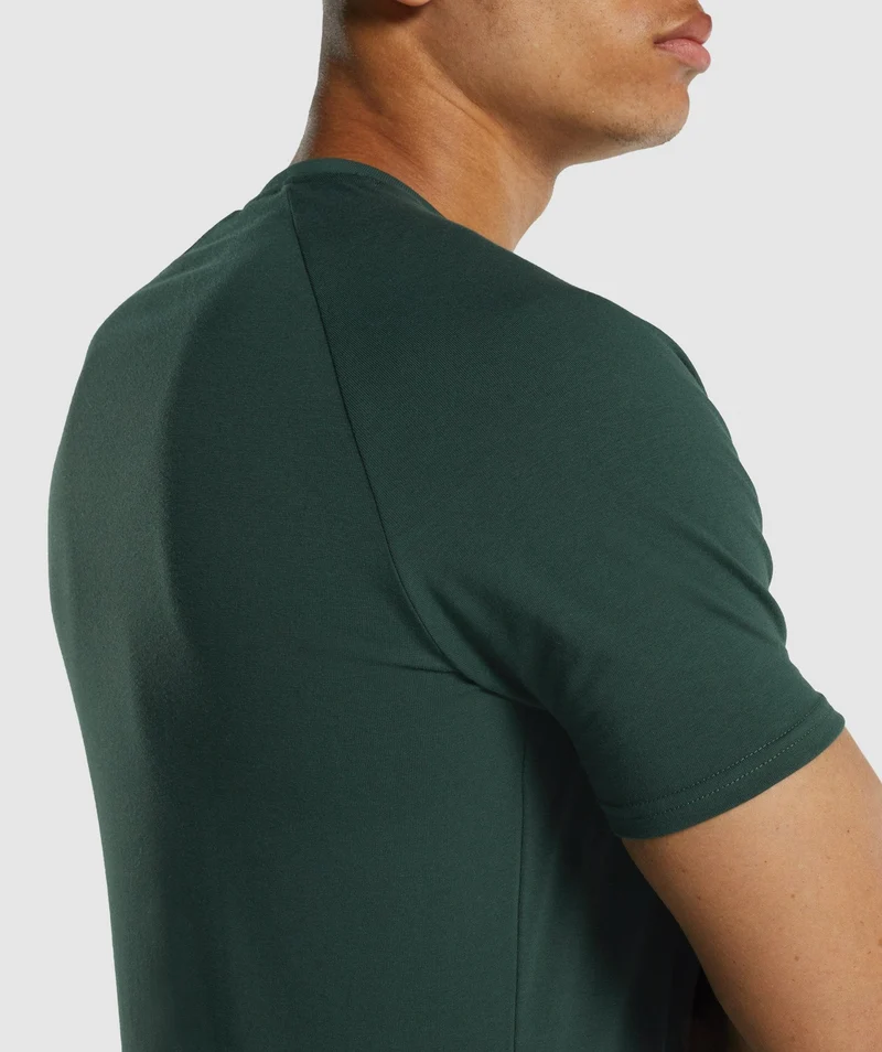 Gymshark Apollo T-Shirt - Dark Green