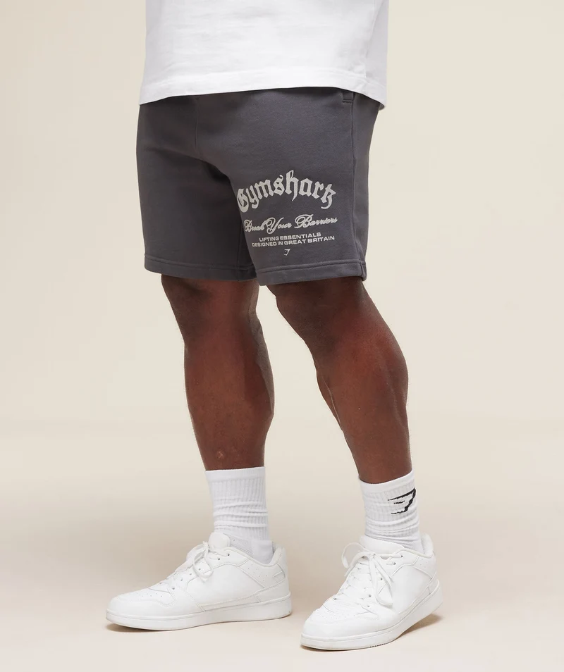 Gymshark Break Your Barriers Shorts - Onyx Grey